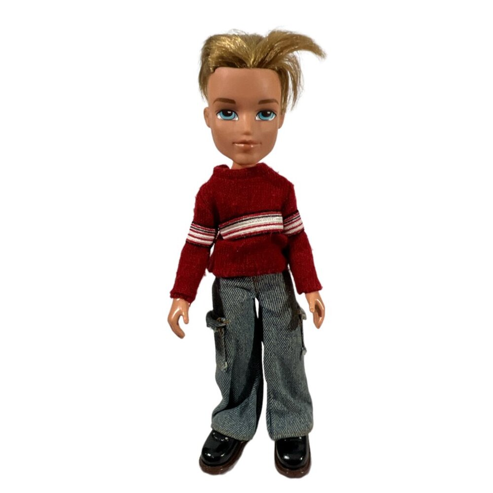 Vintage Bratz Doll Cameron in Jeans & Sweater‎ And Shoes